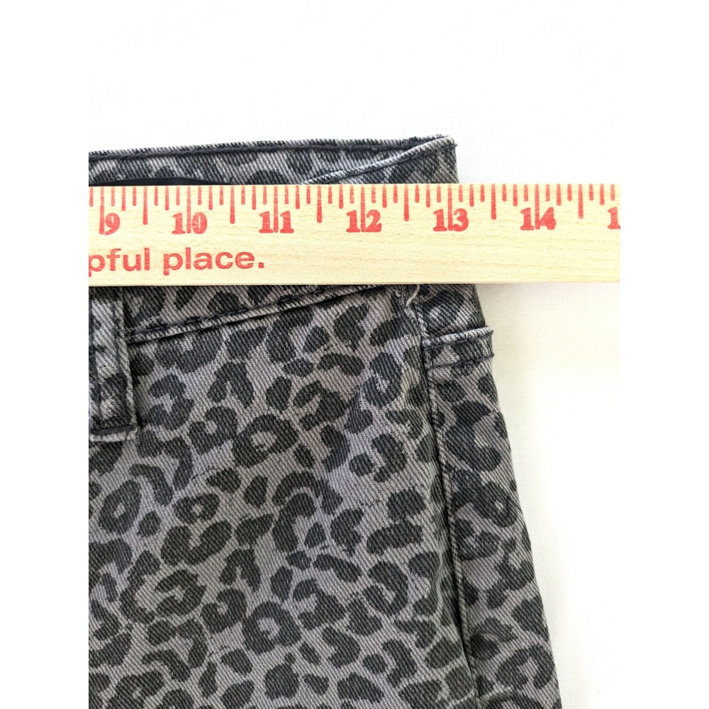 Kendall + Kylie The Skyscraper Grey Leopard Print High Rise Skinny Jeans 26 - Picture 4 of 5